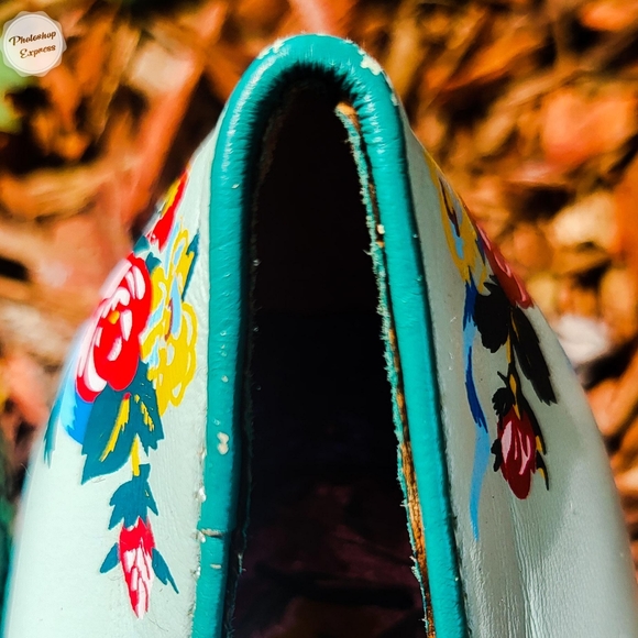 IRREGULAR CHOICE UNIQUE BLUE PUMPS WITH TOE HEEL!CLEARANCE TODAY UNTIL TOMM - Picture 5 of 10